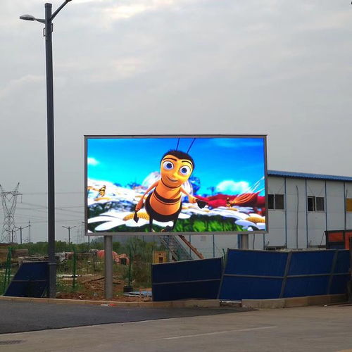 户外全彩LED广告显示屏 从P4到P10，舞台大屏幕的成品安装全解析